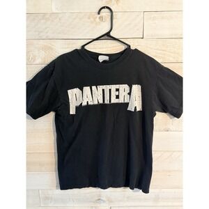 Pantera 2010 Official Merch Faded Black T-shirt Size Adult Medium Fast Shipping